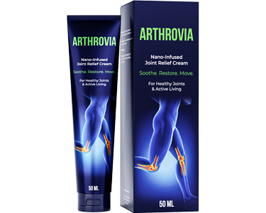 Arthrovia è una crema innovativa per le articolazioni, progettata per alleviare il dolore, ridurre l’infiammazione e supportare la mobilità articolare. Gli ingredienti naturali come arnica, boswellia e harpagophytum agiscono sulla causa del disagio, migliorando flessibilità e comfort nei movimenti. La crema è adatta per uso quotidiano a casa, si assorbe rapidamente e ha un profumo delicato e piacevole..