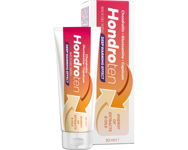 Hondroten ist eine innovative Gelenkcreme, entwickelt mit modernster Nanotechnologie. Das Mittel lindert Schmerzen bereits nach 10 Minuten, stellt beschädigtes Gelenkgewebe wieder her und verbessert die Beweglichkeit der Gelenke innerhalb von nur 14 Tagen. Natürliche Inhaltsstoffe wie Chondroitin, Glucosamin und Arnika-Extrakt unterstützen die Gesundheit des Knorpelgewebes, fördern die Durchblutung und schützen die Gelenke auf Mikrorbene. Geeignet für Menschen jeden Alters, Sportler sowie zur Prävention und Regeneration nach Verletzungen..